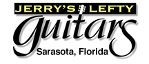 Jerry's Lefty Guitars logo