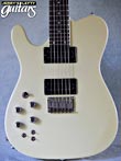 Photo Reference used electric Carvin guitar for lefties model TL60 in Antique White