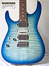 Photo Reference new electric Anderson guitar for leftys model Angel Satin Natural Bora to Trans Blue Burst