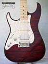 Photo Reference used electric Anderson guitar for lefty's model Drop Top Classic Cajun Dark Red Burst