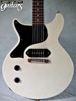 Photo Reference used electric Collings guitar for lefty's model 290DC in vintage white