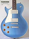 Photo Reference electric Collings guitar for lefty's model CL City Limits Custom Pelham Blue with ThroBak Pickups and pickguard