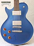 Photo Reference electric Collings City Limits CL guitar for lefties model Pelham Blue Custom with ThroBak pickups