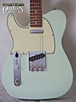 Photo Reference used lefty guitar electric Fender Custom Shop Telecaster 65 Masterbuilt Pena Sonic Blue 2001