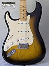 Photo Reference used lefty guitar electric Fender 50th Anniversary Stratocaster American Standard 2-Tone Burst