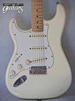 Photo Reference used lefty guitar electric Fender Stratocaster American Standard Vintage White 2013