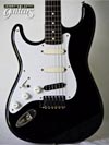 Photo Reference vintage lefty guitar electric Fender MIJ Strat Black 1987/88