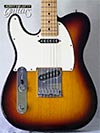 Photo Reference used lefty guitar electric Fender Telecaster American Standard 3-Tone Burst 2000
