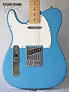 Photo Reference used lefty guitar electric Fender Telecaster Standard MIM Lake Placid Blue