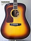 Photo Reference used lefty guitar acoustic Guild D55 2012 Sunburst