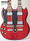 Photo Reference used left hand guitar electric Gibson Custom Shop EDS-1275 Cherry