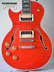 Photo Reference used left hand guitar electric Gibson Custom Shop Les Paul Supreme American Really Red electric used left hand guitar