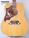 Photo Reference vintage left hand guitar acoustic Gibson Dove Natural 1968