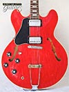 Photo Reference vintage left hand guitar electric Gibson ES335 Cherry 1968