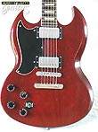 Photo Reference vintage left hand guitar electric Gibson SG Standard 1986