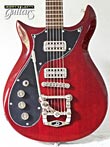 Photo Reference new left hand guitar electric Gretsch G5135 CVT Corvette Cherry with Duesenberg Vibrato