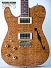 Photo Reference left hand guitar used electric Kurt Wilson Korina Tele