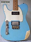 Photo Reference new left hand guitar electric LsL Bad Bone DeSoto Blue