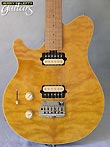 Photo Reference used left hand guitar electric Music Man Axis Super Sport Translucent Gold