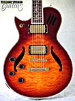 Photo Reference new left hand guitar electric Prestige Heritage SB QM Hollow Body