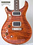 Photo Reference used electric PRS guitar for lefties model Custom 22 10-Top Orange Tiger with 408 Pickups