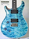 PRS Custom 22 Wood Library Aquamarine 2018 used electric left hand guitar 