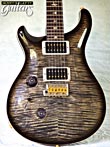 PRS Custom 24 10-Top Charcoal Burst with Hybrid hardware electric left hand guitar