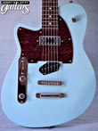 Photo Reference electric Reverend guitar for lefties model Buckshot in Chronic Blue