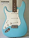 Suhr Custom Classic Daphne Blue 2007 electric used left hand guitar