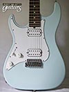Photo Reference used left hand guitar electric Suhr Pro S1 Sonic Blue 2009