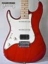 Photo Reference new left hand guitar electric Suhr Throwback Standard Trans Red