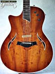 Photo Reference used left hand guitar electric Taylor T5 Custom Koa 