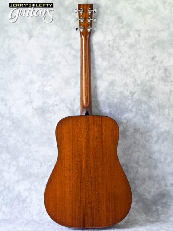 sale guitar for lefthanders new acoustic Collings D1 Custom No.516 Back View