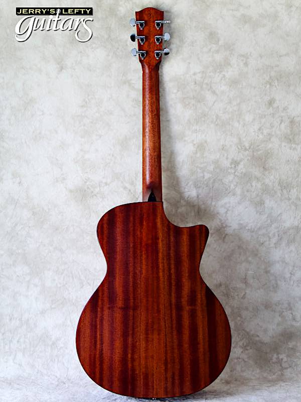 sale guitar for lefthanders new Eastman AC122-2CE Cedar top Back View