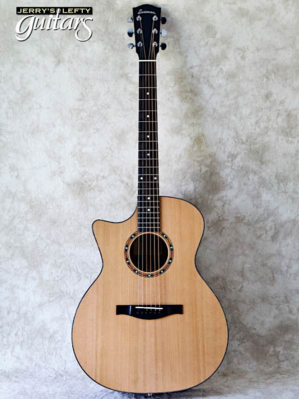 sale guitar for lefthanders new Eastman AC122-2CE Cedar top Front View