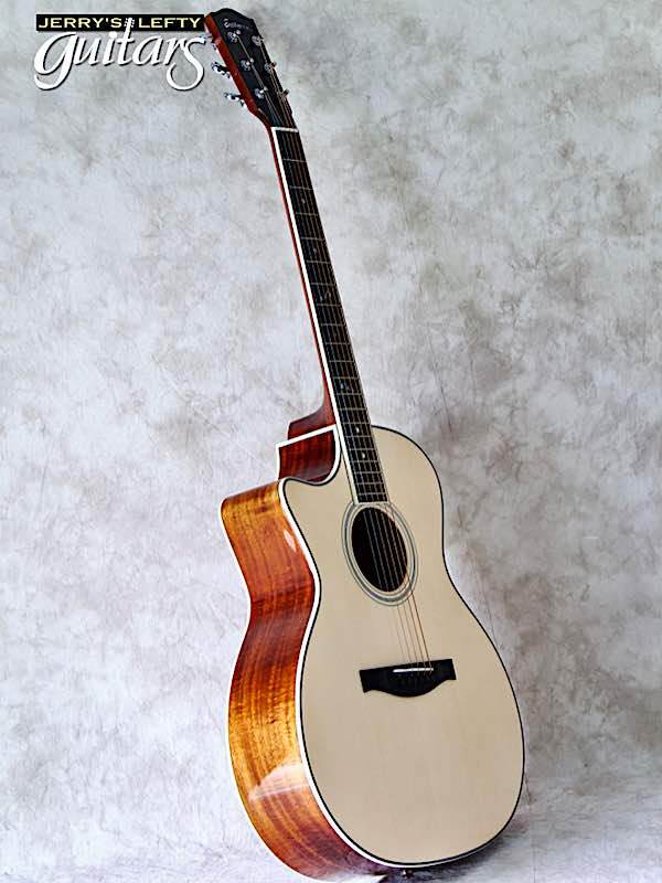 sale guitar for lefthanders new Eastman AC322CE No.726 Side View