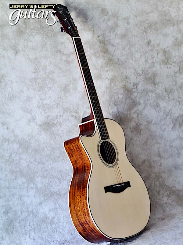 sale guitar for lefthanders new Eastman AC322CE No.730 Side View
