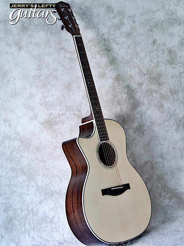 sale guitar for lefthanders new Eastman AC422CE Ovankal No.738 Side View