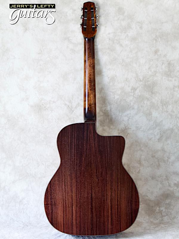 sale guitar for lefthanders new acoustic Eastman DM1 Natural No.455 Back View