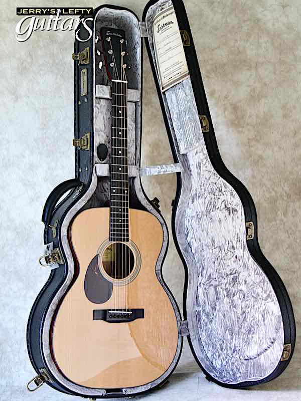 sale guitar for lefthanders new acoustic Eastman E10-OM-TC No.590 Case View