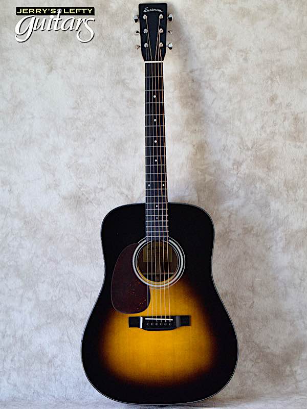 sale guitar for lefthanders new acoustic Eastman E10D Sunburst No.726 Front View