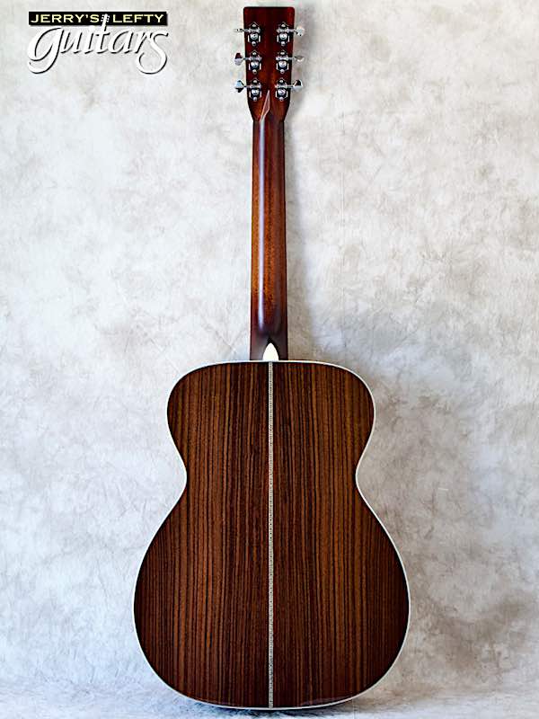 sale guitar for lefthanders new Eastman E20 OM TC Acoustic No.217 Back View