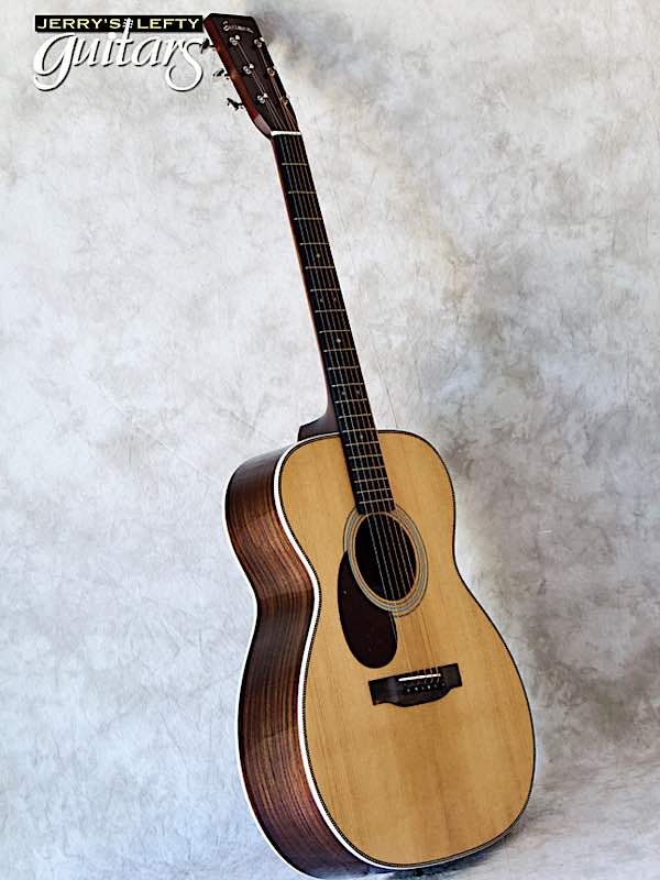 sale guitar for lefthanders new Eastman E20 OM TC Acoustic No.217 Side View
