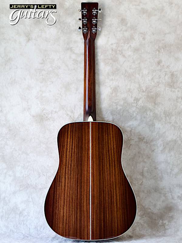 sale guitar for lefthanders new Eastman E20D Natural No.635 Back View