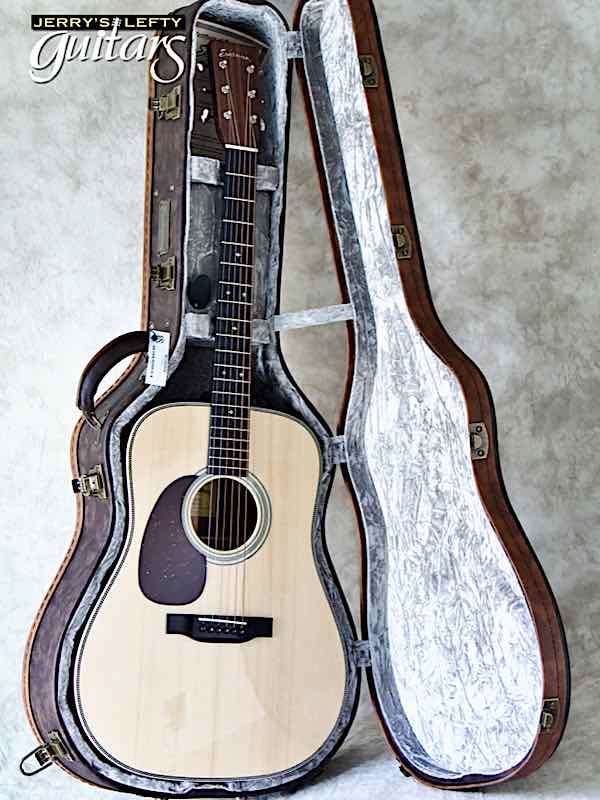 sale guitar for lefthanders new Eastman E20D Natural No.635 Case View