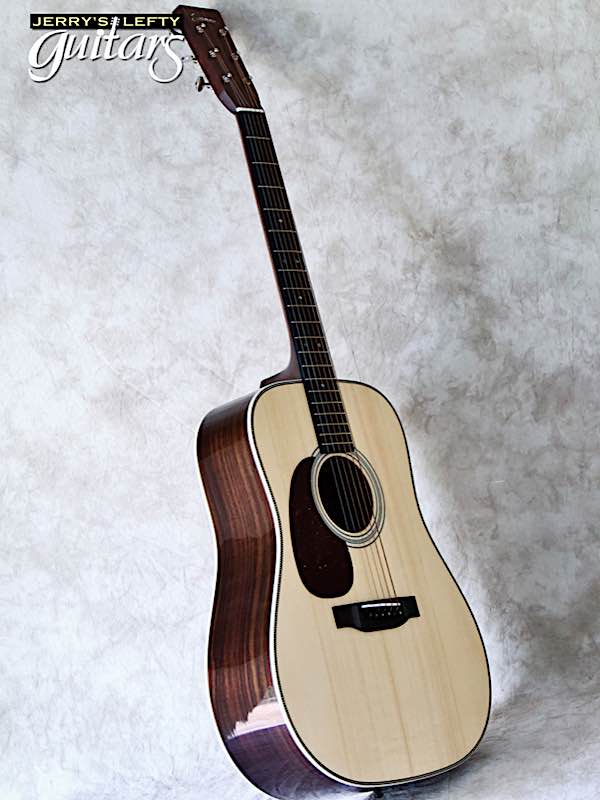 sale guitar for lefthanders new Eastman E20D Natural No.635 Side View