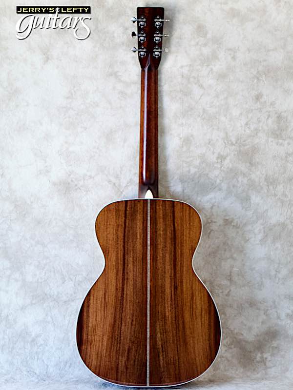 sale guitar for lefthanders new acoustic Eastman E20 OM No.372 Back View