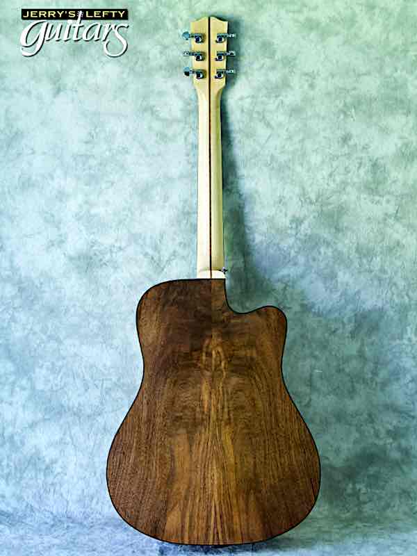 sale guitar for lefthanders used acoustic 2019 Gibson Hummingbird CE Walnut Avant Garde No.052 Back View