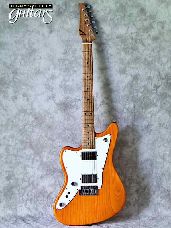 sale guitar for lefthanders new electric Anderson Classic Raven Satin Transparent Orange No.421p Front View