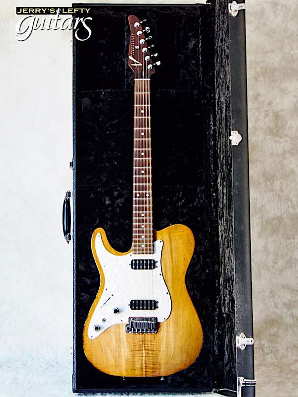 sale guitar for lefthanders used electric 2011 Anderson Drop Hollow Koa Mongrel No.811 Case View
